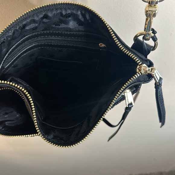 JUICY COUTURE black glitter crossbody purse - NEW WITH TAGS - Picture 3 of 6